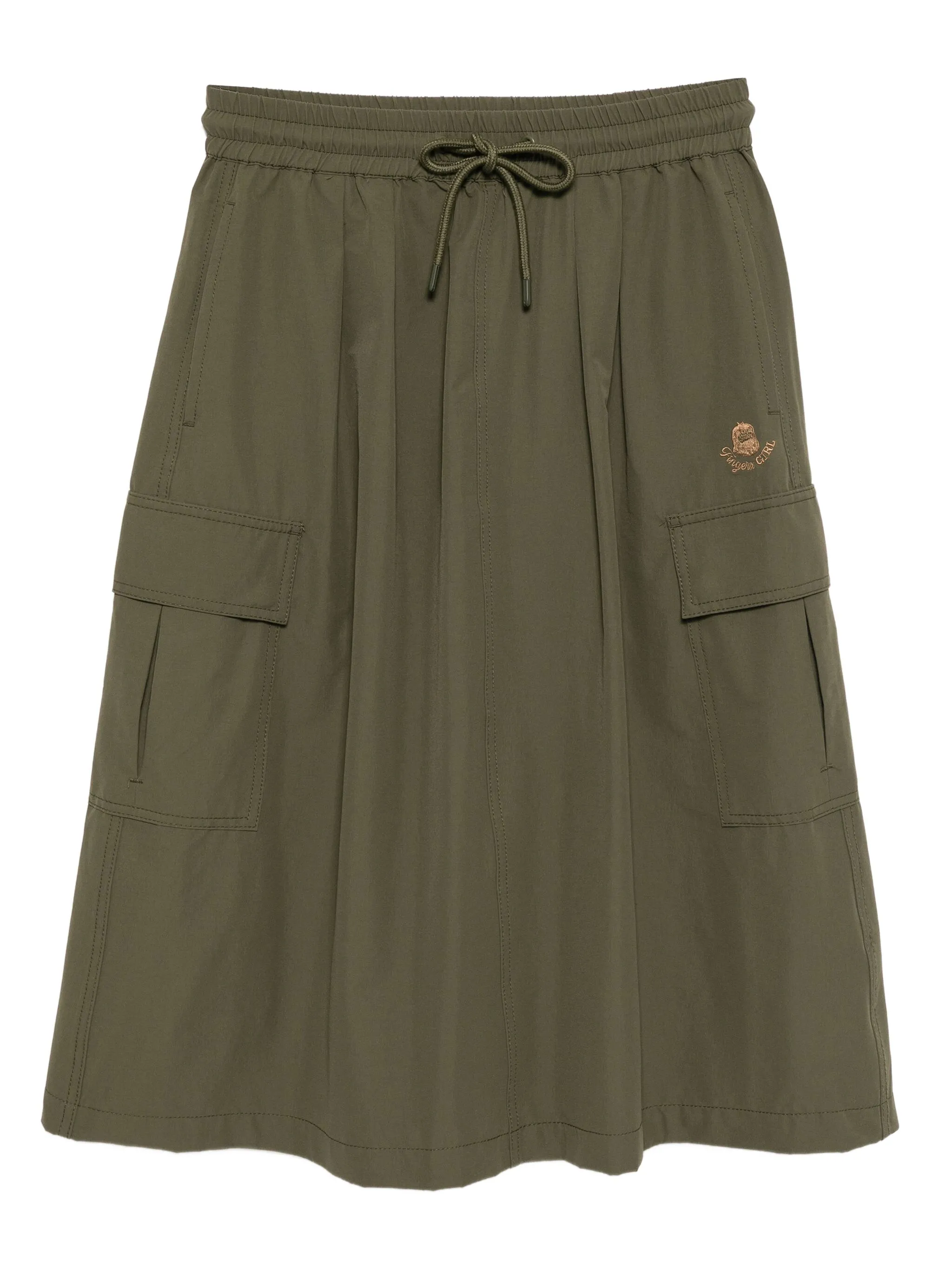 

Юбка с вышитым логотипом Fingercroxx, зеленый