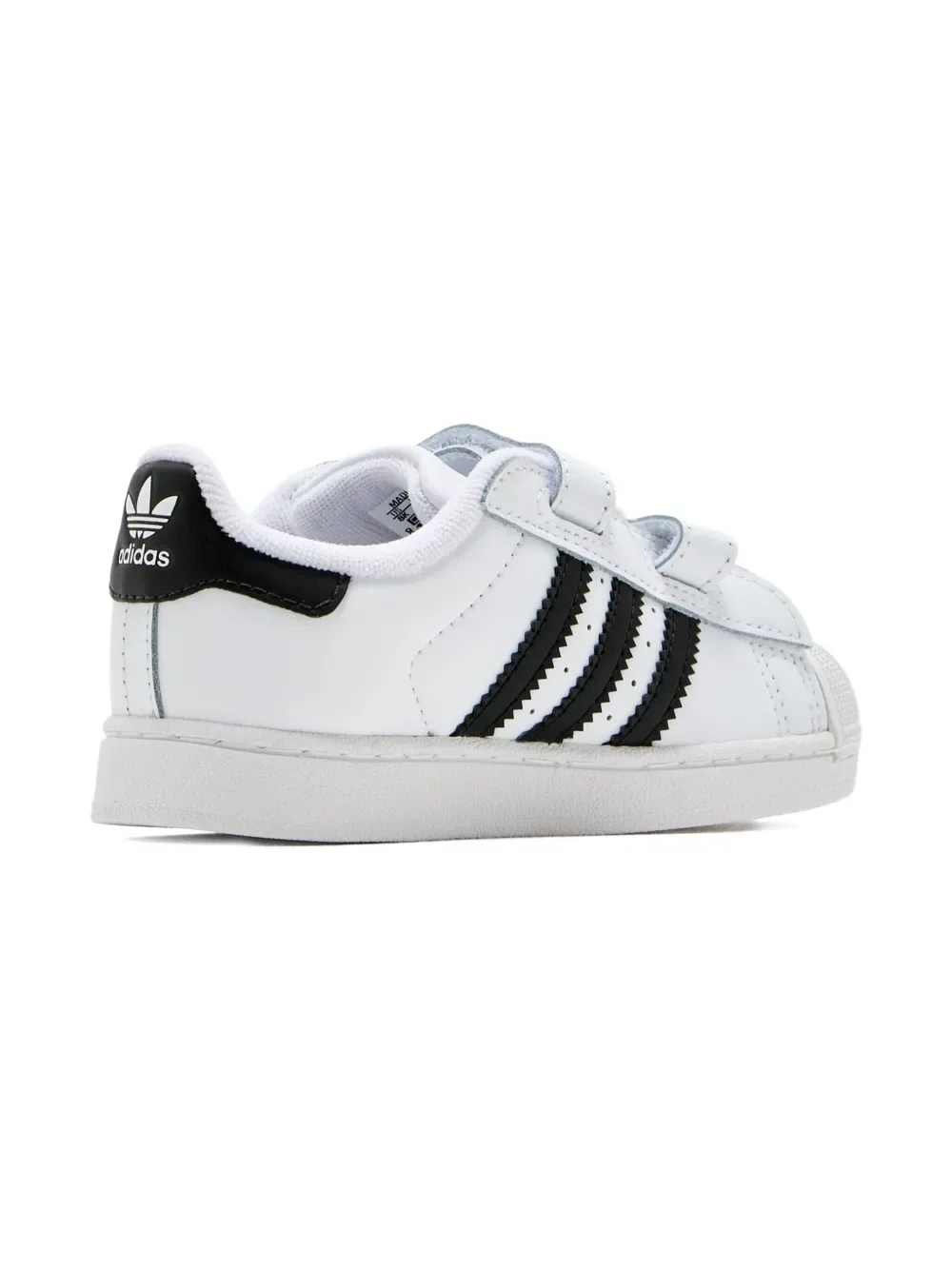 Кроссовки Superstar на липучках Adidas Kids, белый — фото 2