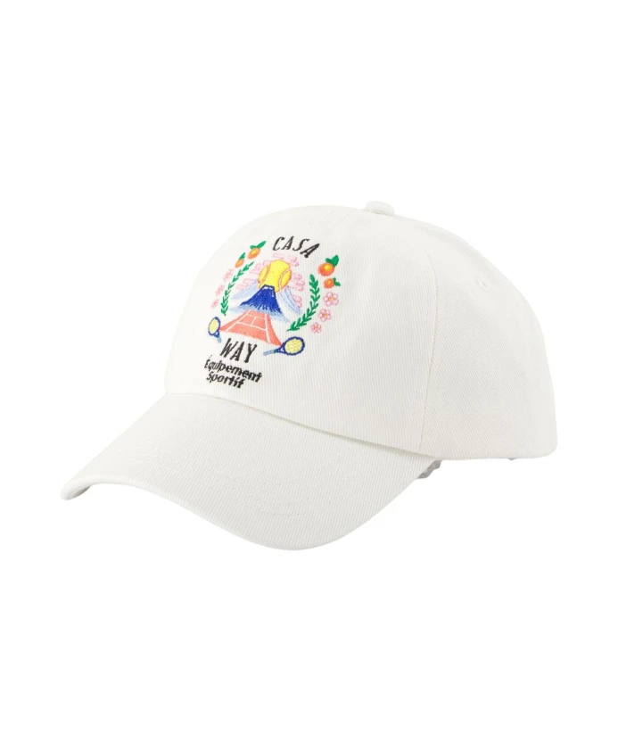 

Белая хлопковая горная шапка Casablanca, белый