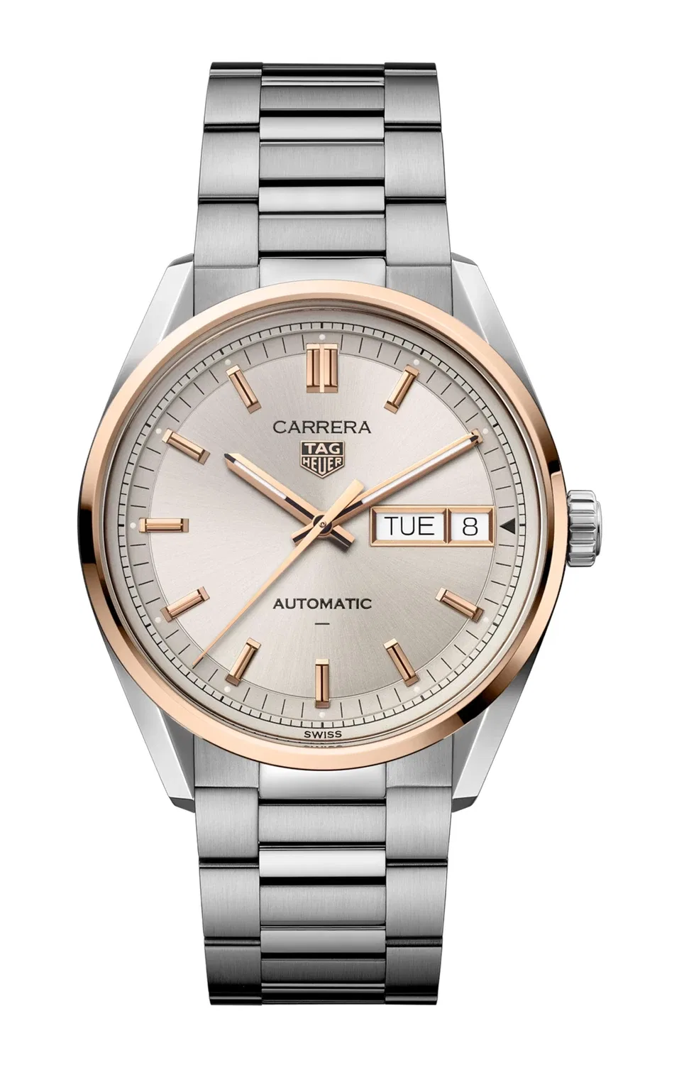 TAG HEUER CARRERA DAY-DATE - WDA2150.BA0043, серебряный