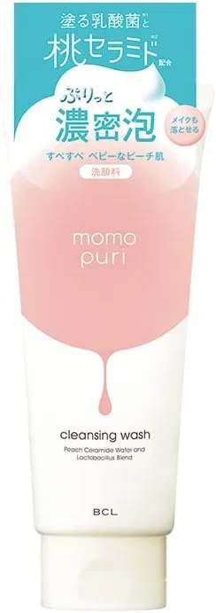 Крем для лица — Очищающая пенка для лица Momopuri увлажняющая, 150 г