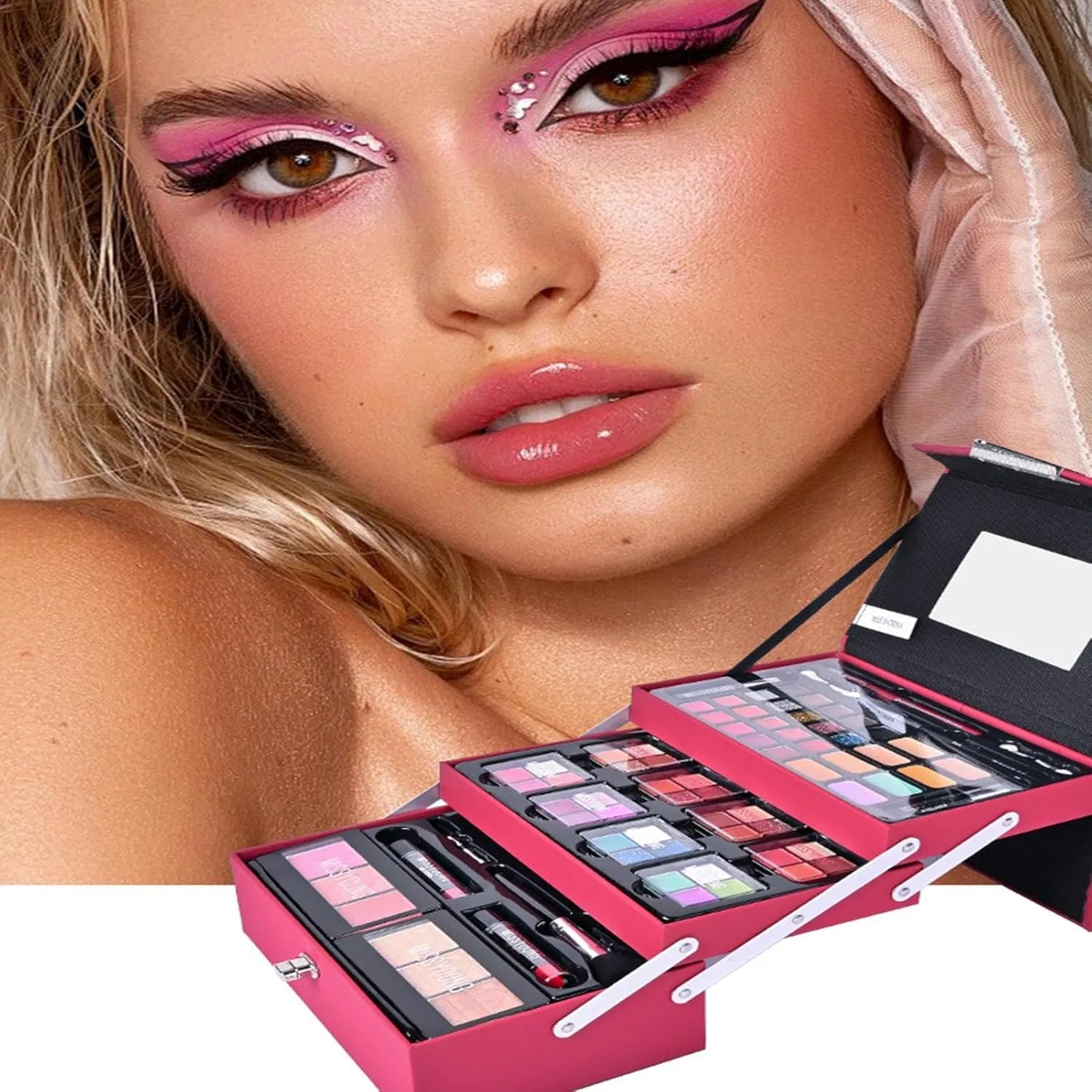 Набор косметики полный профессиональный Makeup Kit, случайный цвет — фото 2