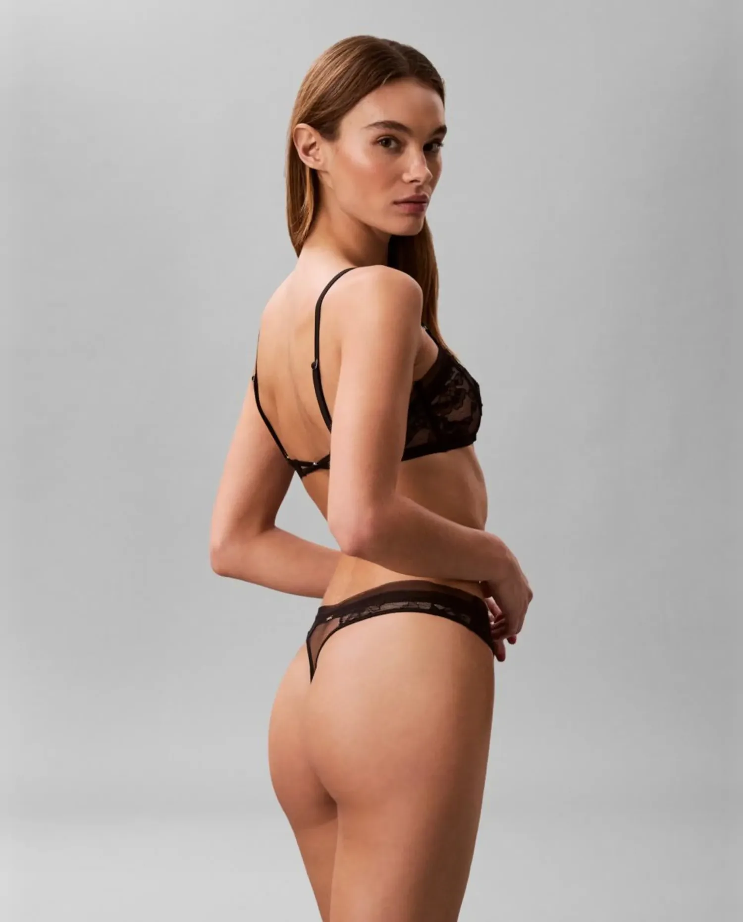 Танга CK BLACK BRIDAL Calvin Klein, черный — фото 2