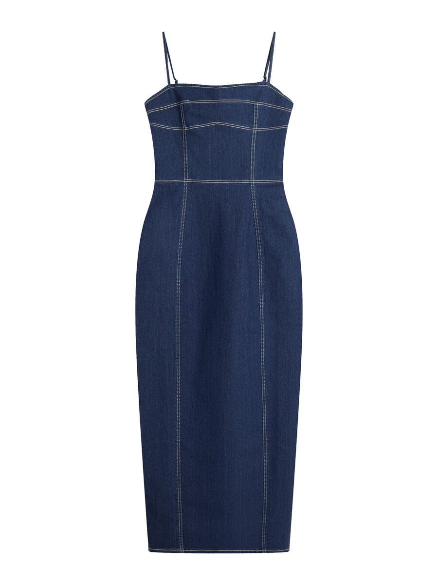 

Миди платье Bershka, Navy