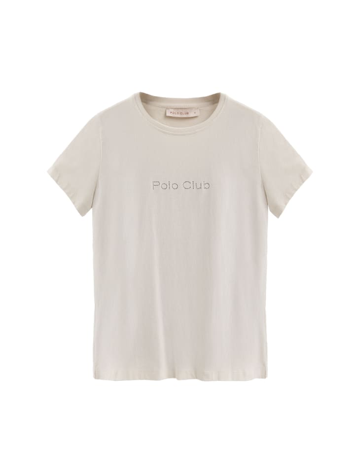 

Polo Club Футболка бежевого цвета, Бежевый, Polo Club Футболка бежевого цвета