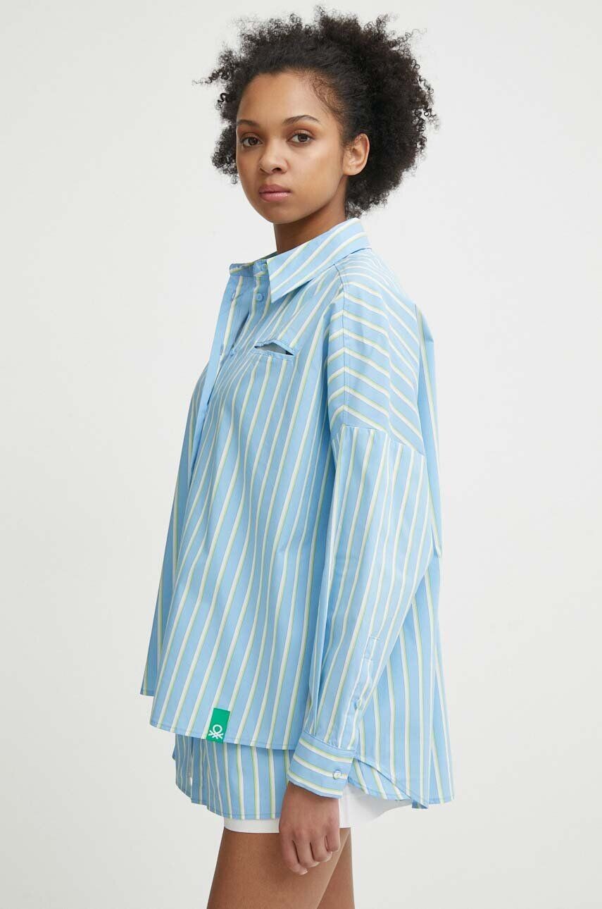 

Рубашка United Colors of Benetton, синий