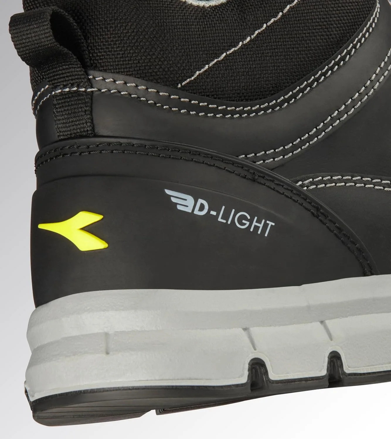 Кроссовки Diadora Run MID S3 SRC ESD Low для мужчин и женщин Utility Diadora, черный — фото 3