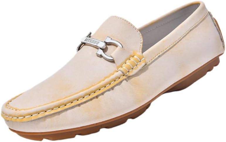 

Модные мужские кожаные туфли большого размера. Гладкая текстура верха. Мягкая и удобная подкладка. Резиновая подошва, устойчивая к скольжению и износу Clolinde, желтый