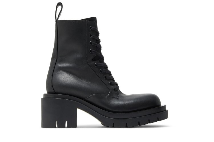 Ботинки Bottega Veneta Wmns Lug Lace-Up Boot, черный