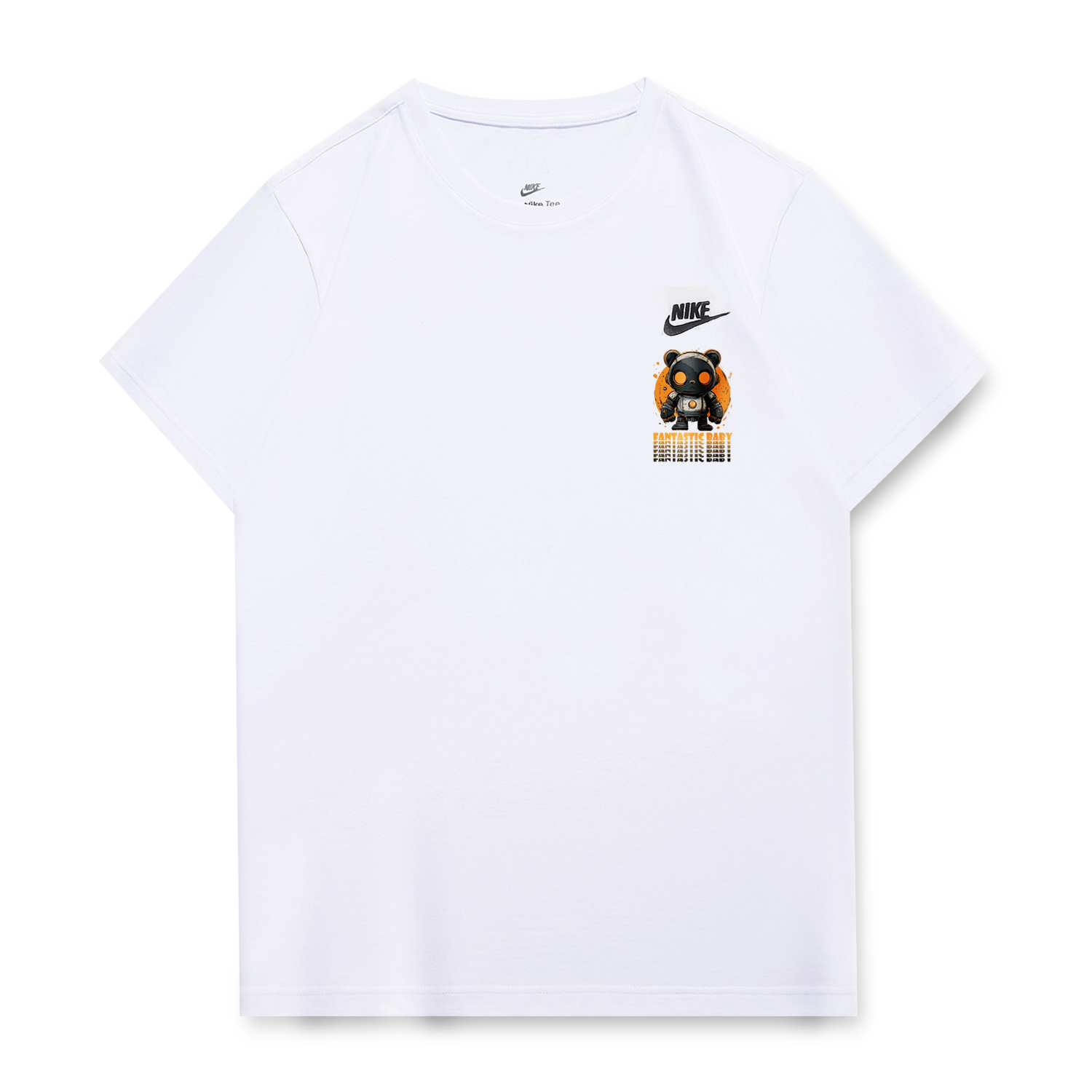 

Nike Футболка унисекс белая, Белый, Nike Футболка унисекс белая