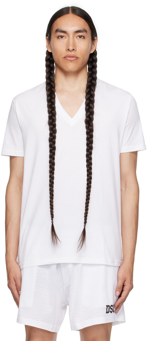 

Упаковка из двух базовых футболок Dsquared2, белый