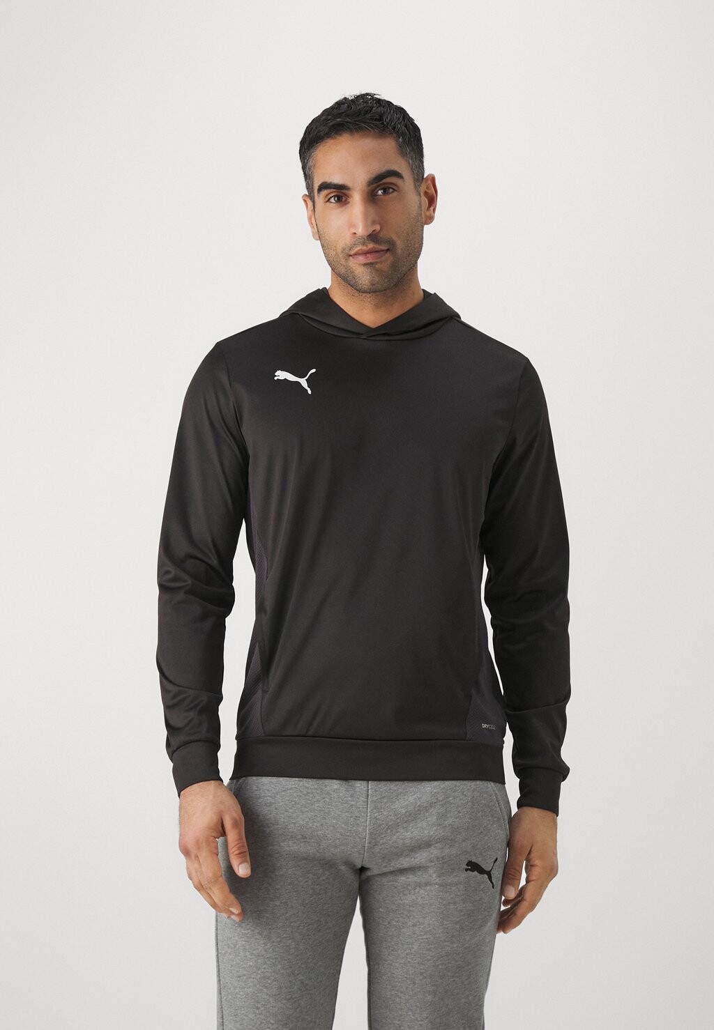 

Рубашка с длинным рукавом TEAMGOAL TRAINING HOODY Puma, цвет black/white/flat dark gray