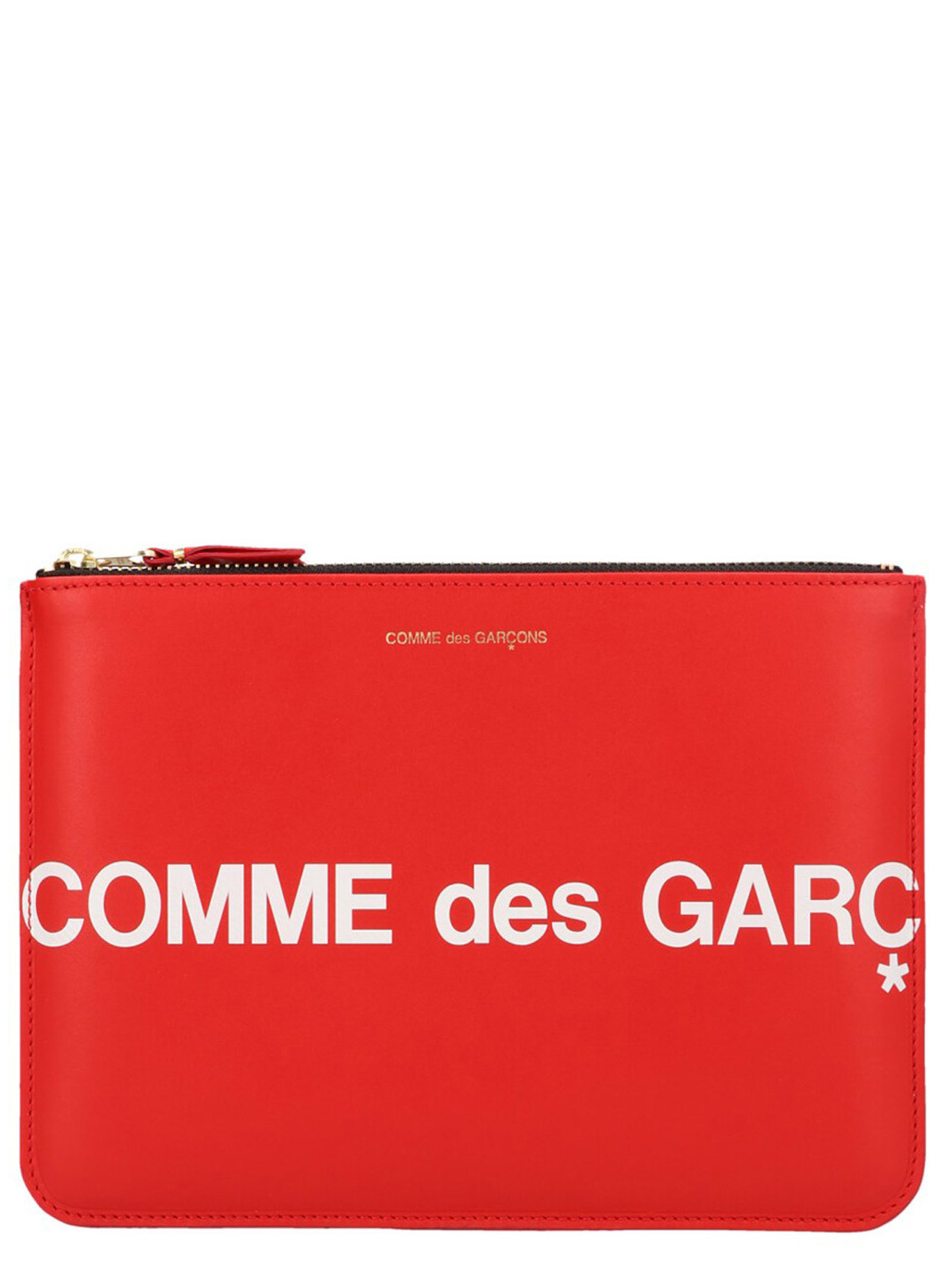 

Кошелек «Огромный логотип» Comme Des Garçons Wallet, красный