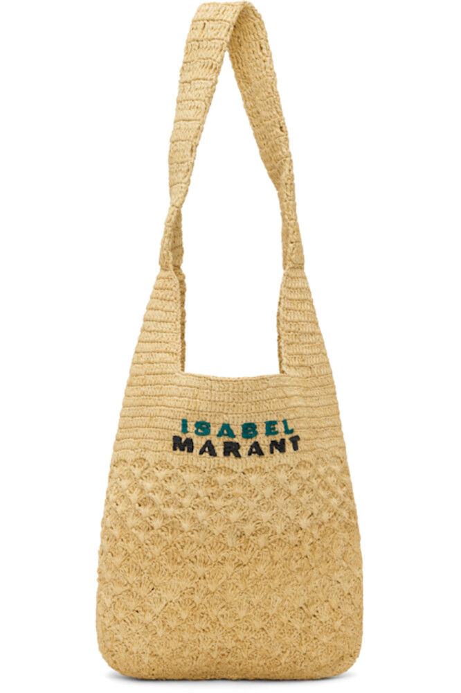 

Сумка-тоут бежевая Praia Small Isabel Marant