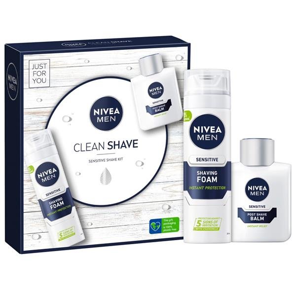 

Nivea Men, Sensitive, набор косметики по уходу, 2 шт.