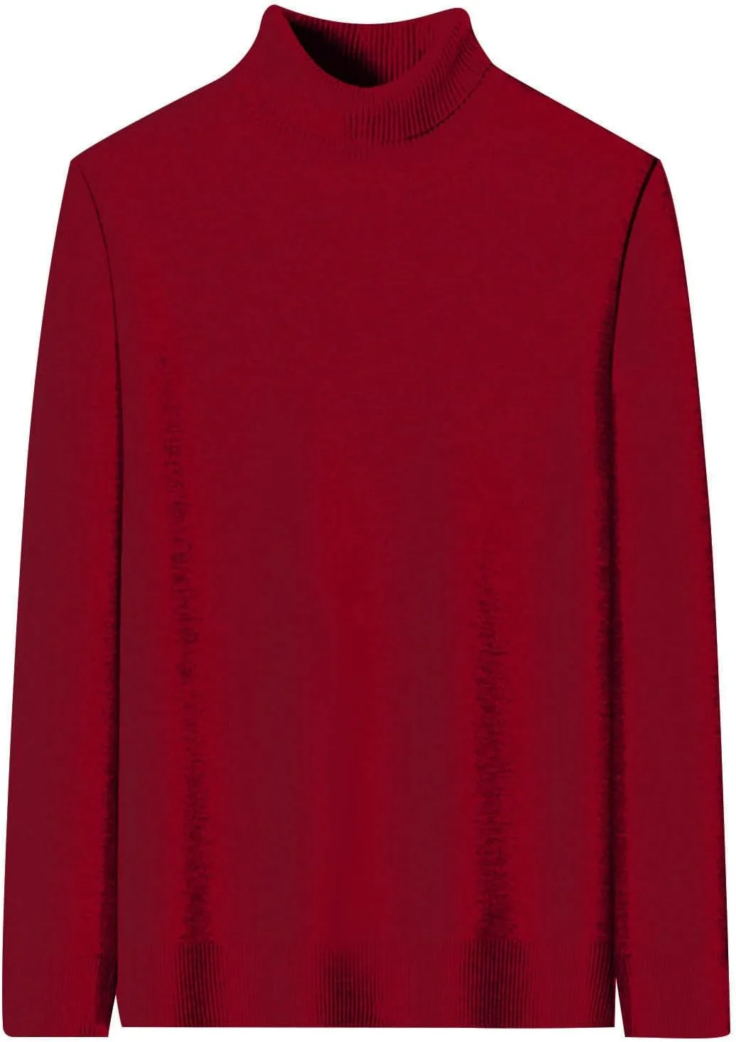 

Мужской базовый слой Slim Fit вязаный пуловер с воротником-стойкой легкий для осени и зимы