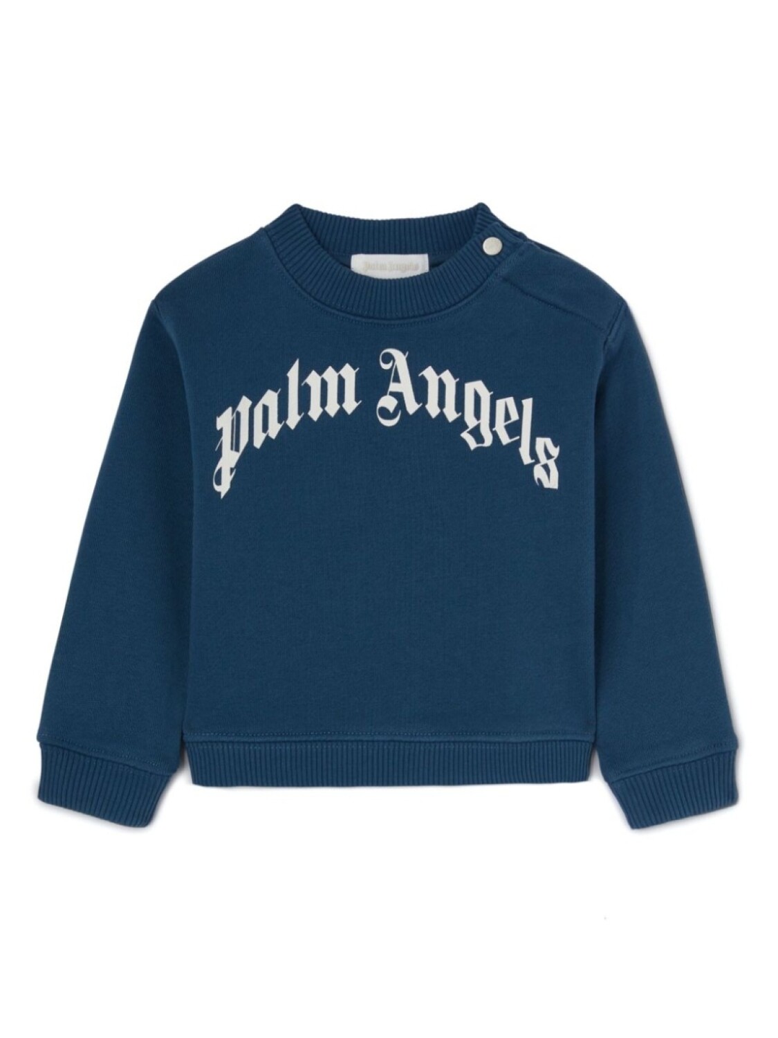 

Толстовка с логотипом Palm Angels Kids, синий