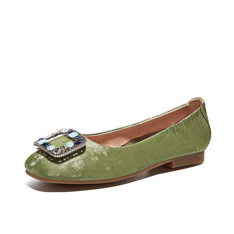 Туфли женские повседневные Women's Casual Shoes Women's Balletcat, зеленый