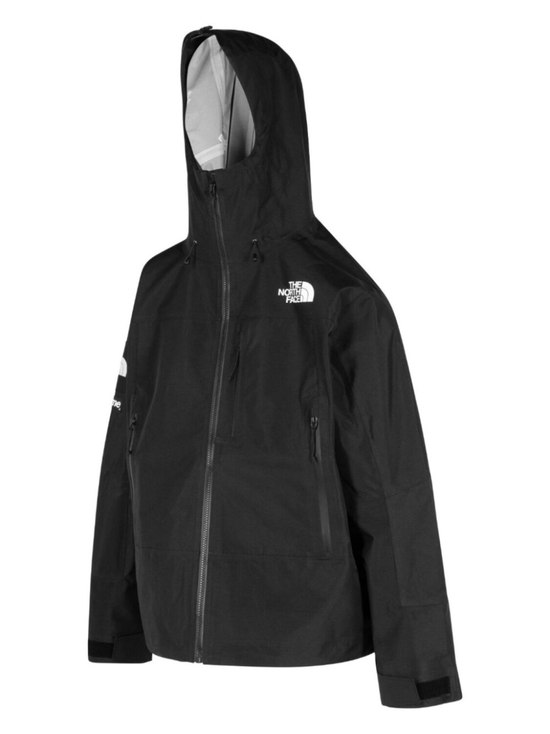 Supreme x Куртка The North Face Split shell, черный — фото 3