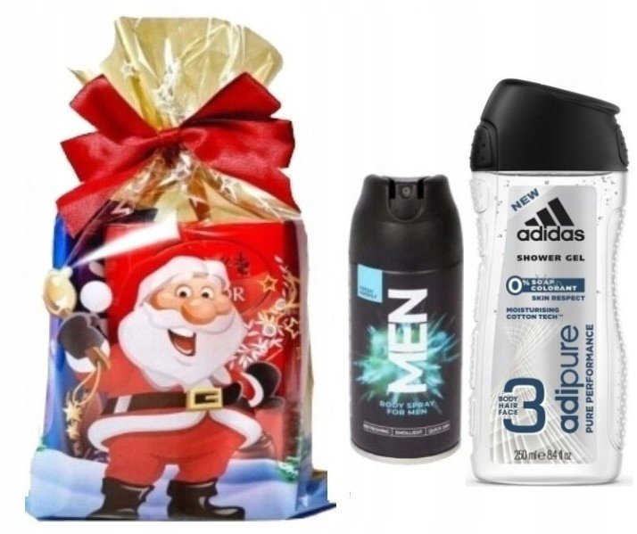 

Мужской набор косметики Adidas в подарок на Рождество для него Рождество