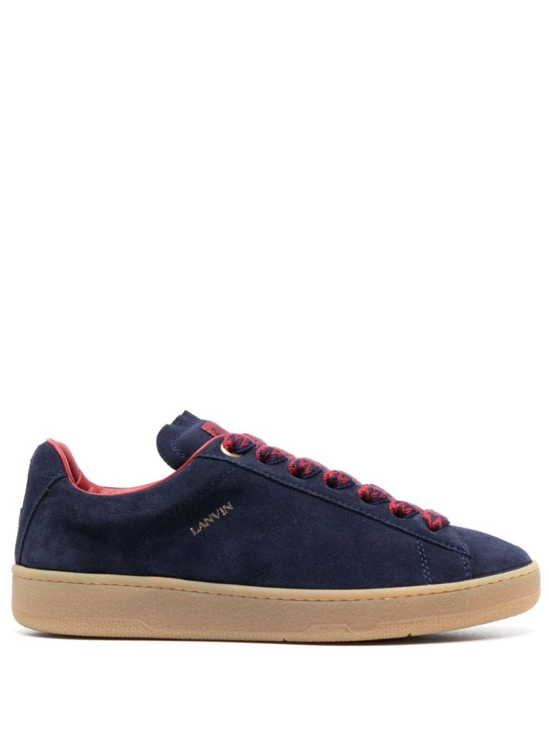 

Lanvin кеды на шнуровке, синий