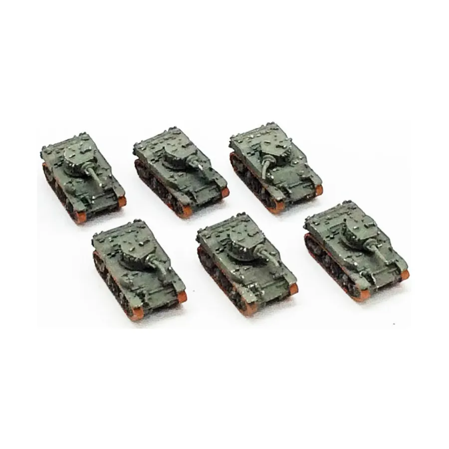 

M5/M5A1 Коллекция Стюарта №5, WWII Micro Armour - United States - Loose Miniatures (1:285)