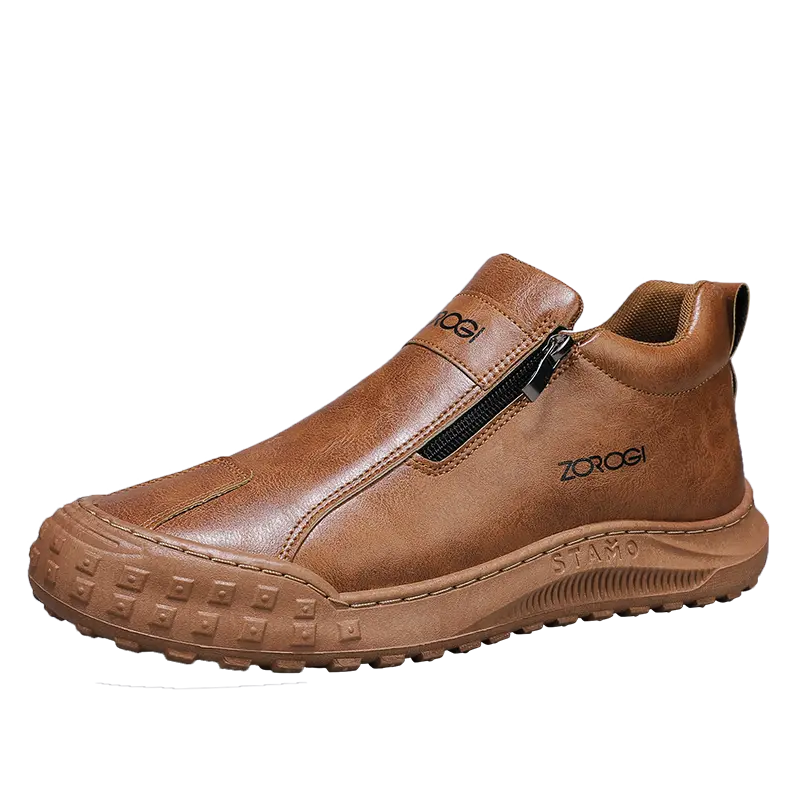 

JETRAM Износостойкие дышащие легкие низкие кеды мужские коричневые, цвет Brown