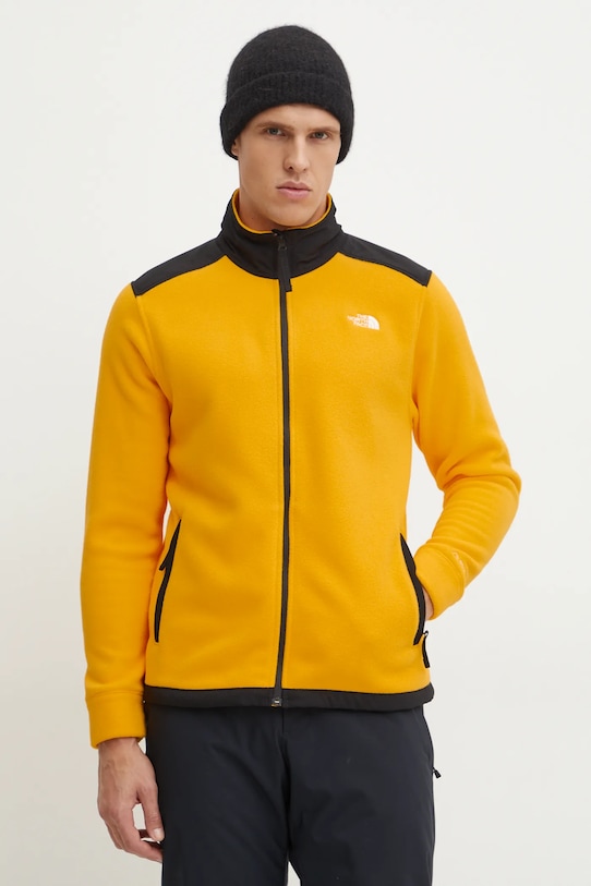 

Спортивная толстовка Alpine Polartec 198 The North Face, желтый