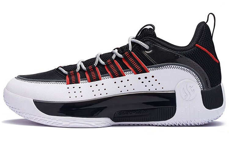 

Баскетбольные кроссовки Basketball Shoes Men Low-Top Black/White 361°
