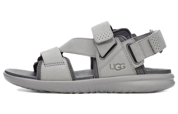 

Пляжные сандалии мужские серые Ugg