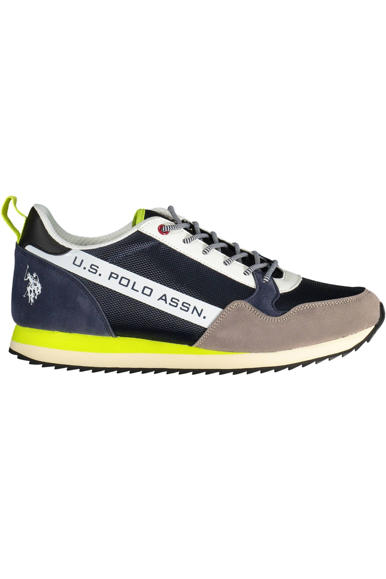 

Синие мужские кроссовки из полиэстера U.S. Polo Assn.