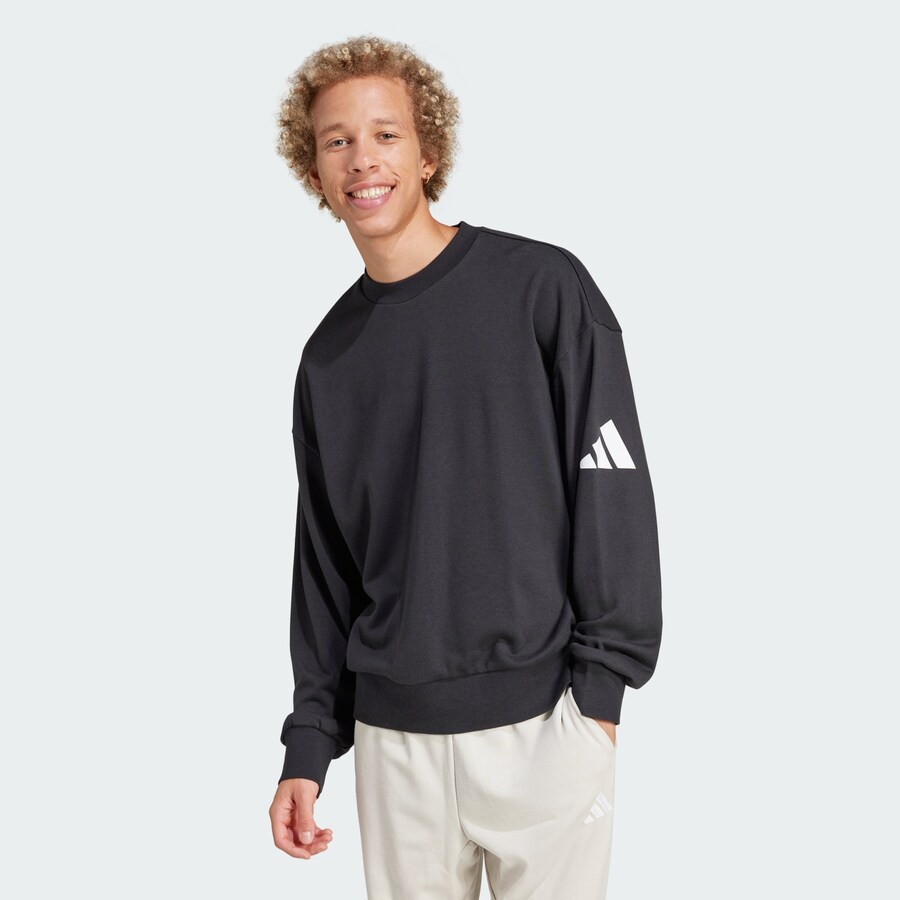 Спортивная толстовка ADIDAS SPORTSWEAR Essentials, черный — фото 2