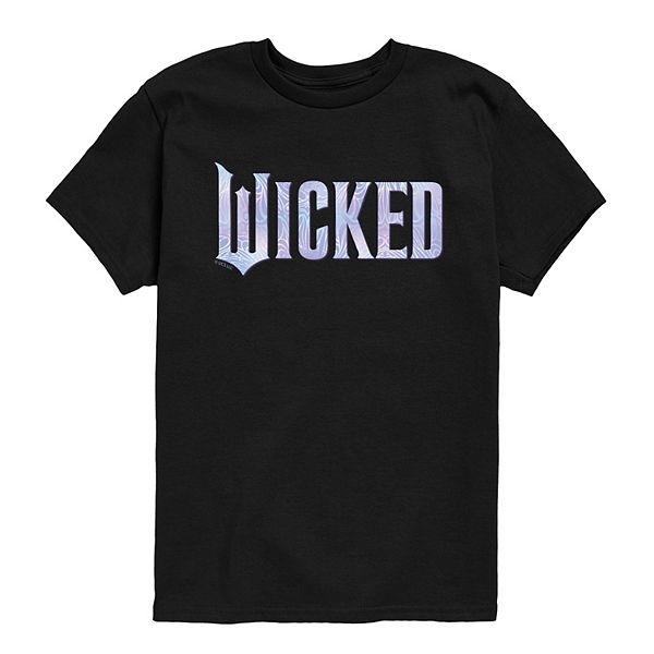 

Футболка с принтом Wicked for Good и бабочкой Licensed Character, Black