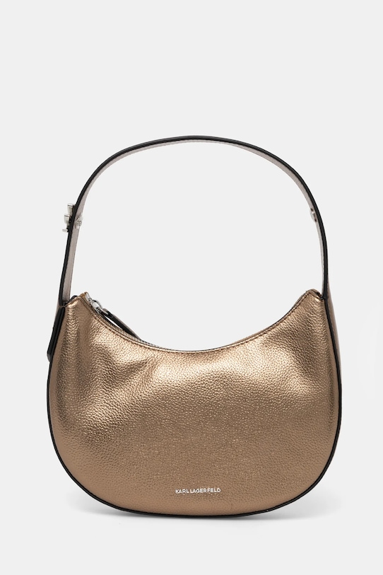 

Кожаная сумка Karl Lagerfeld, золотой