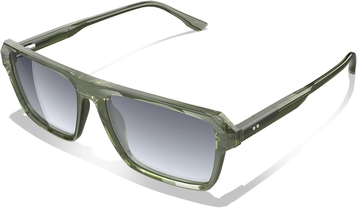 

Поляризованные солнцезащитные очки ANYLUV для мужчин, из углеродного волокна, легкие, с защитой от УФ-излучения UV400, подходят для вождения, рыбалки, гольфа, B05 Green/Gradient Purple to Gray