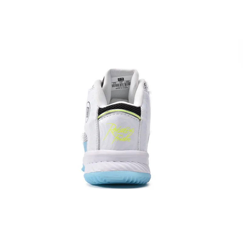 IVERSON Детские баскетбольные кроссовки low top White Blue Black — фото 4