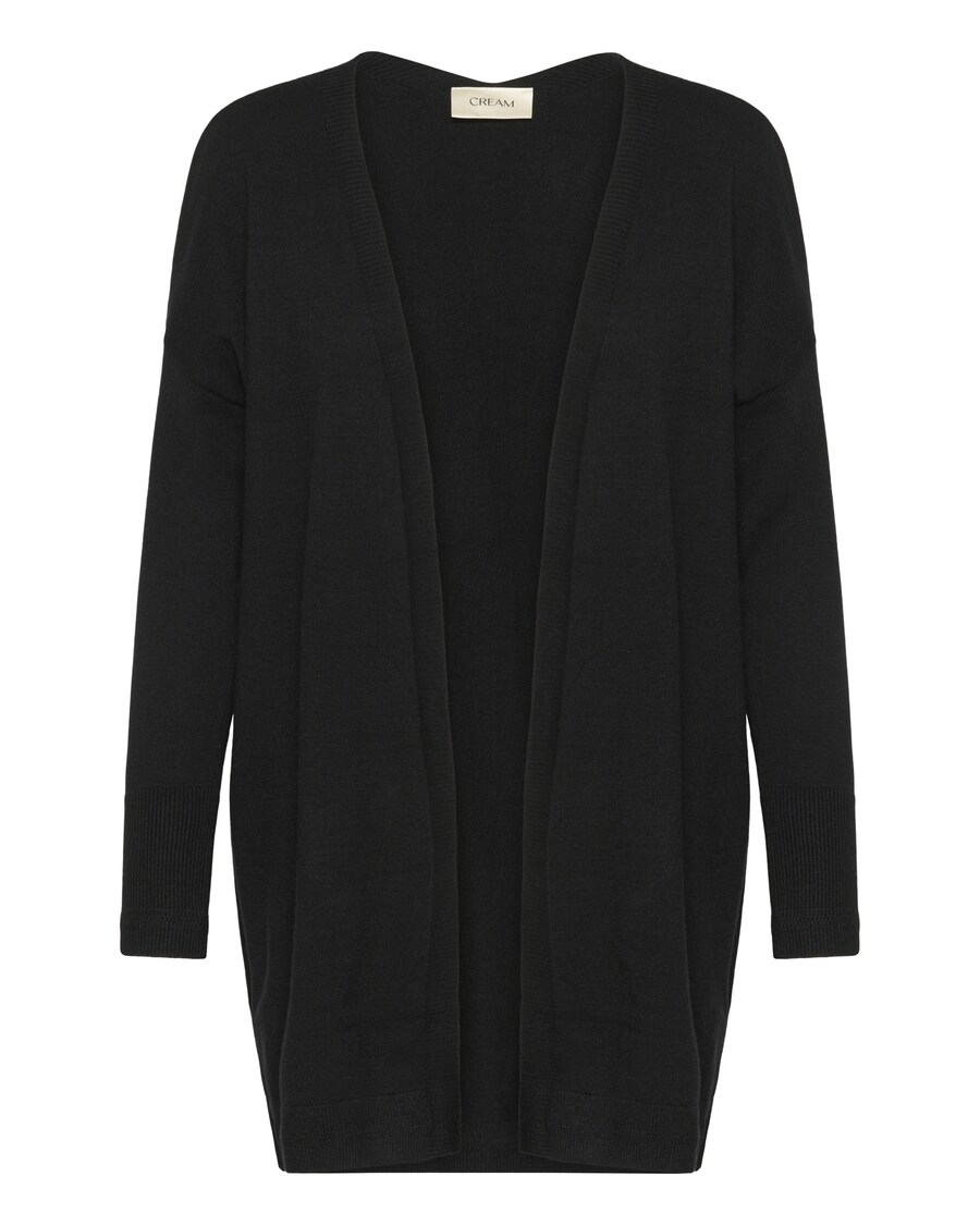 

Вязаный кардиган Cream Dela, черный