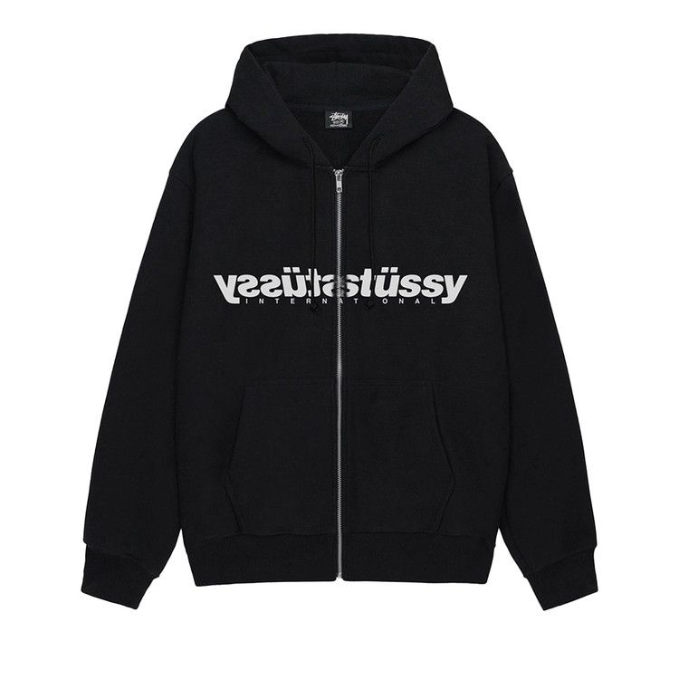 

Худи Stussy Mirror Zip Hoodie, Black