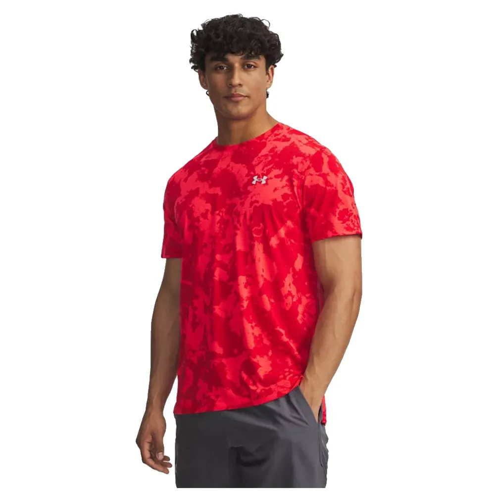 

Футболка с коротким рукавом спортивная Under Armour Launch Printed, красный