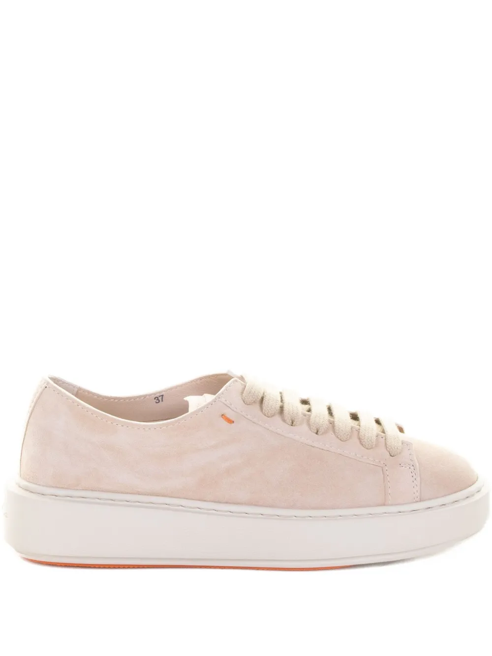Кроссовки на шнуровке Santoni, нейтральный