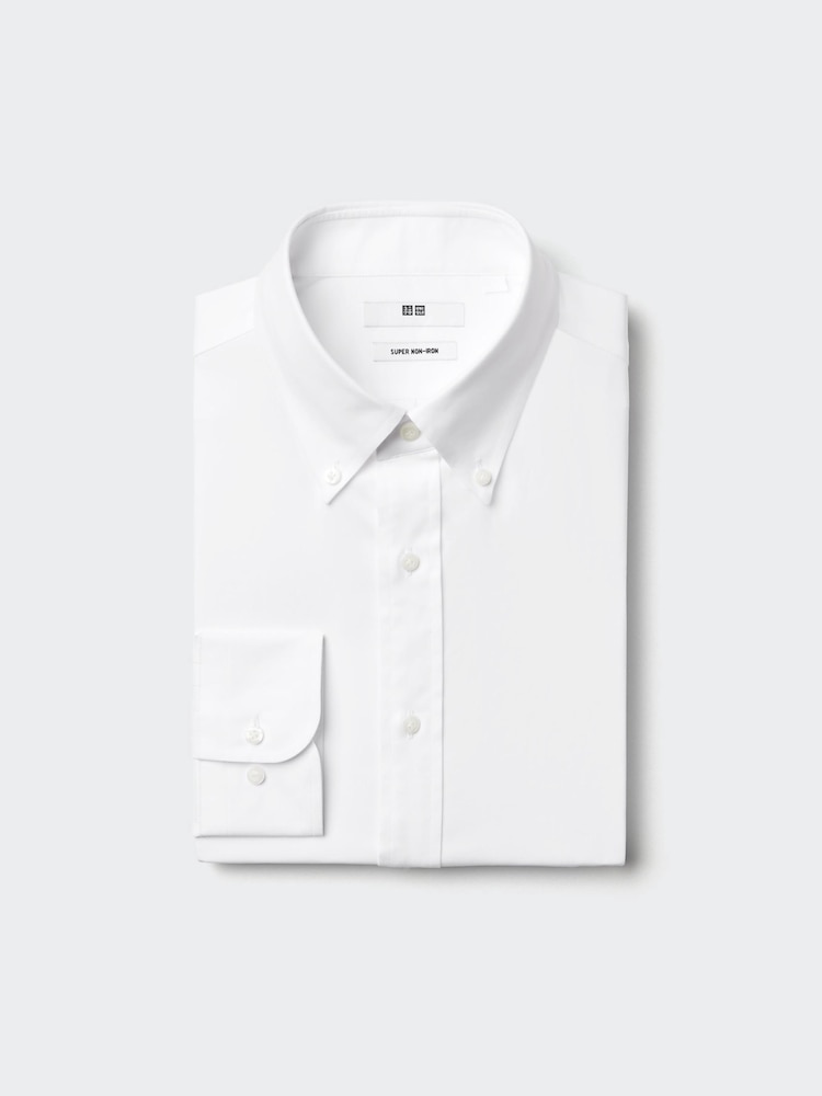 

Рубашка мужская Uniqlo, цвет 00 белый