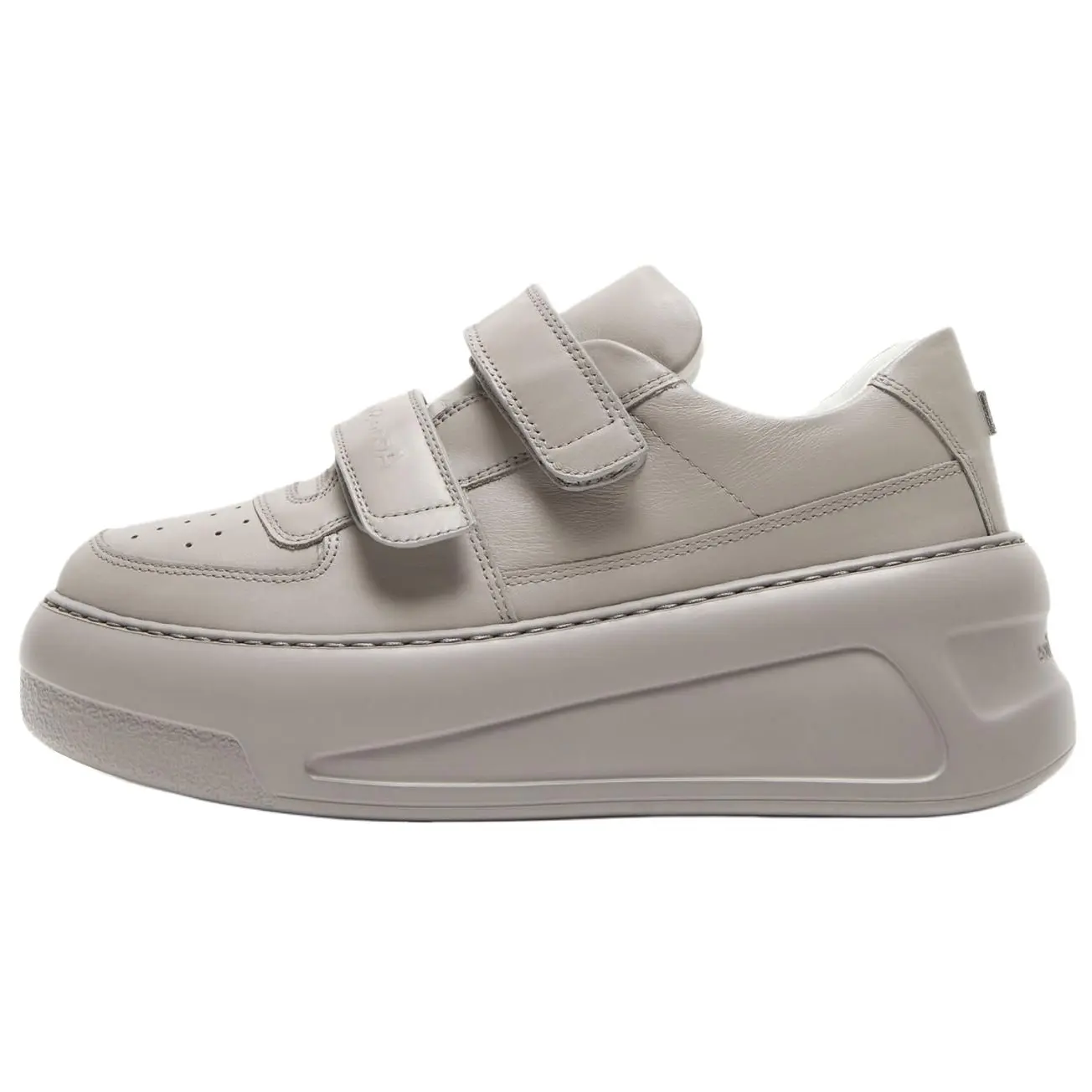 Низкие повседневные туфли унисекс серые Acne Studios, Original Shoe Box Included