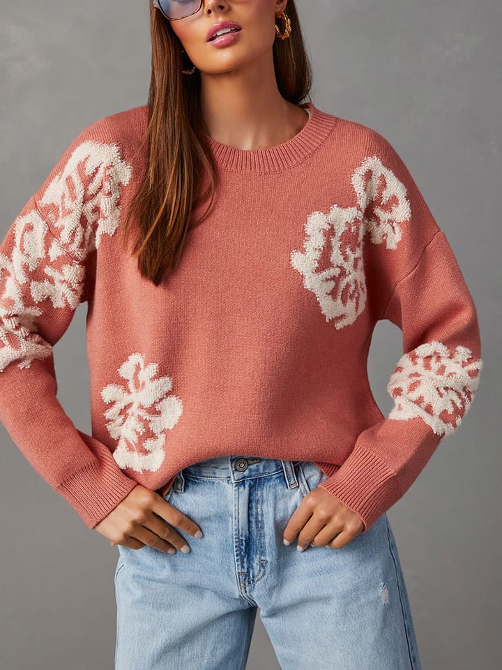 

Milan Kiss Свитер пыльно-розового цвета