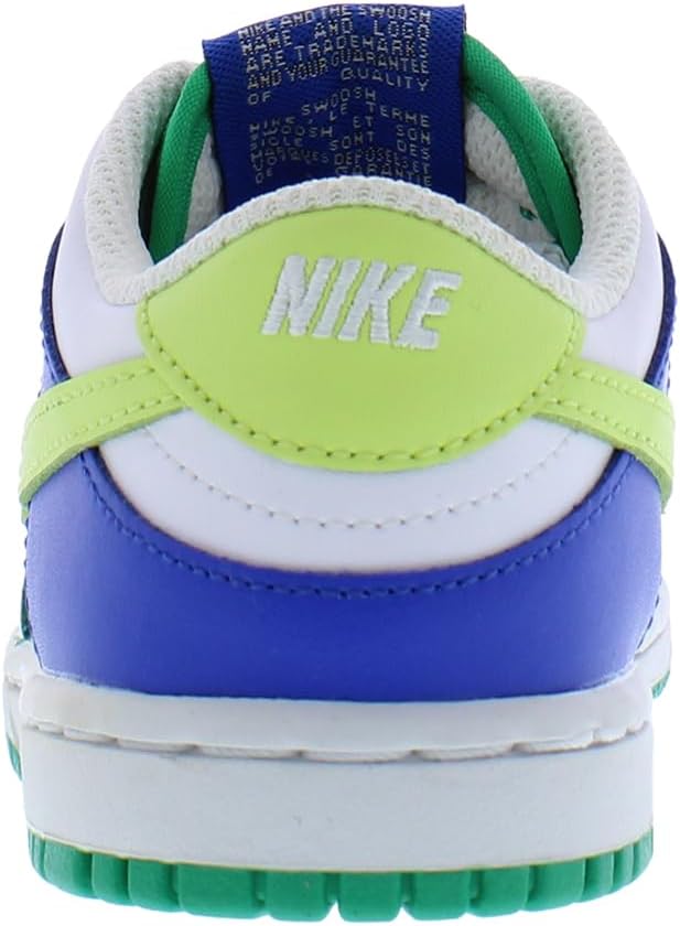 Кроссовки Nike Boys' Dunk Low SE, белый — фото 3