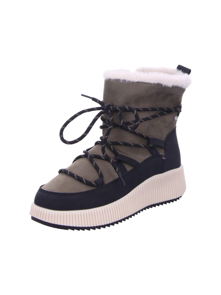 Сапоги Tom Tailor Schnürboots Mit Tex, зеленый