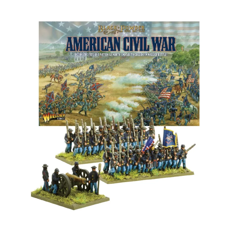 

Стартовый набор Гражданской войны в США, Black Powder - Epic Battles - American Civil War (15mm)
