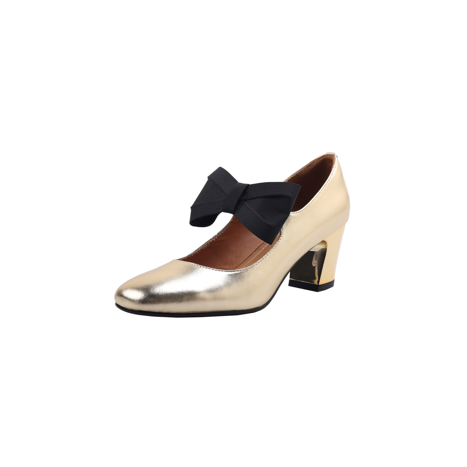 

Туфли Bai Shiting Mary Jane Shoes Women's, золотой