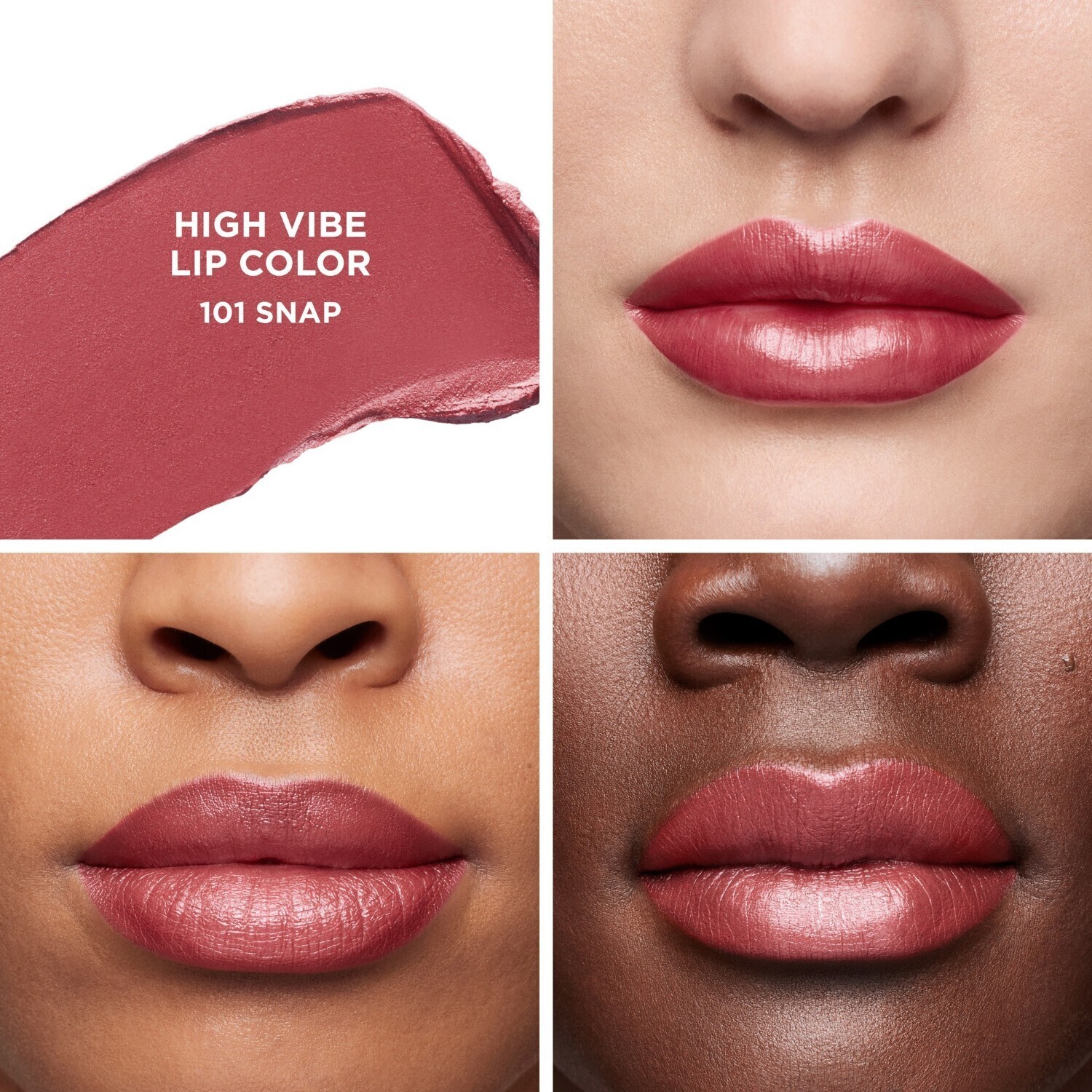 Помада для губ high vibe lip color 180 burst Laura Mercier, snap, вес 2 гр. — фото 2