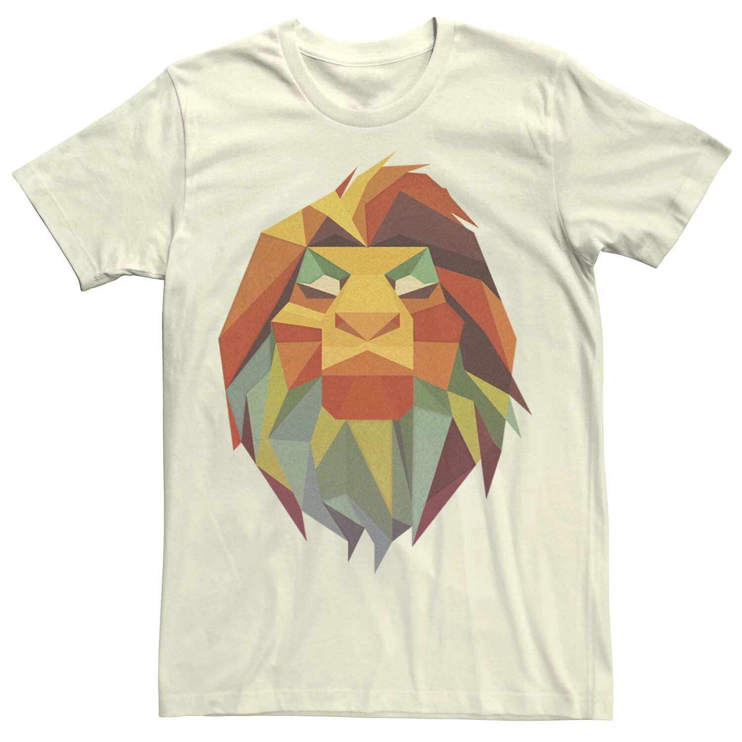 

Мужская футболка Simba с изображением Короля Льва, вырезанная из бумаги Licensed Character