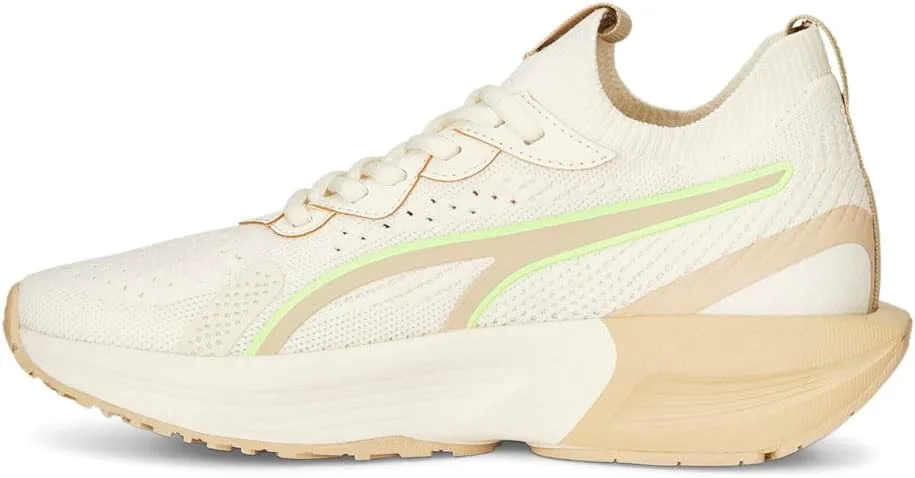 Женские тренировочные кроссовки PUMA Pwr Xx Nitro - черные, белые, желтый — фото 2